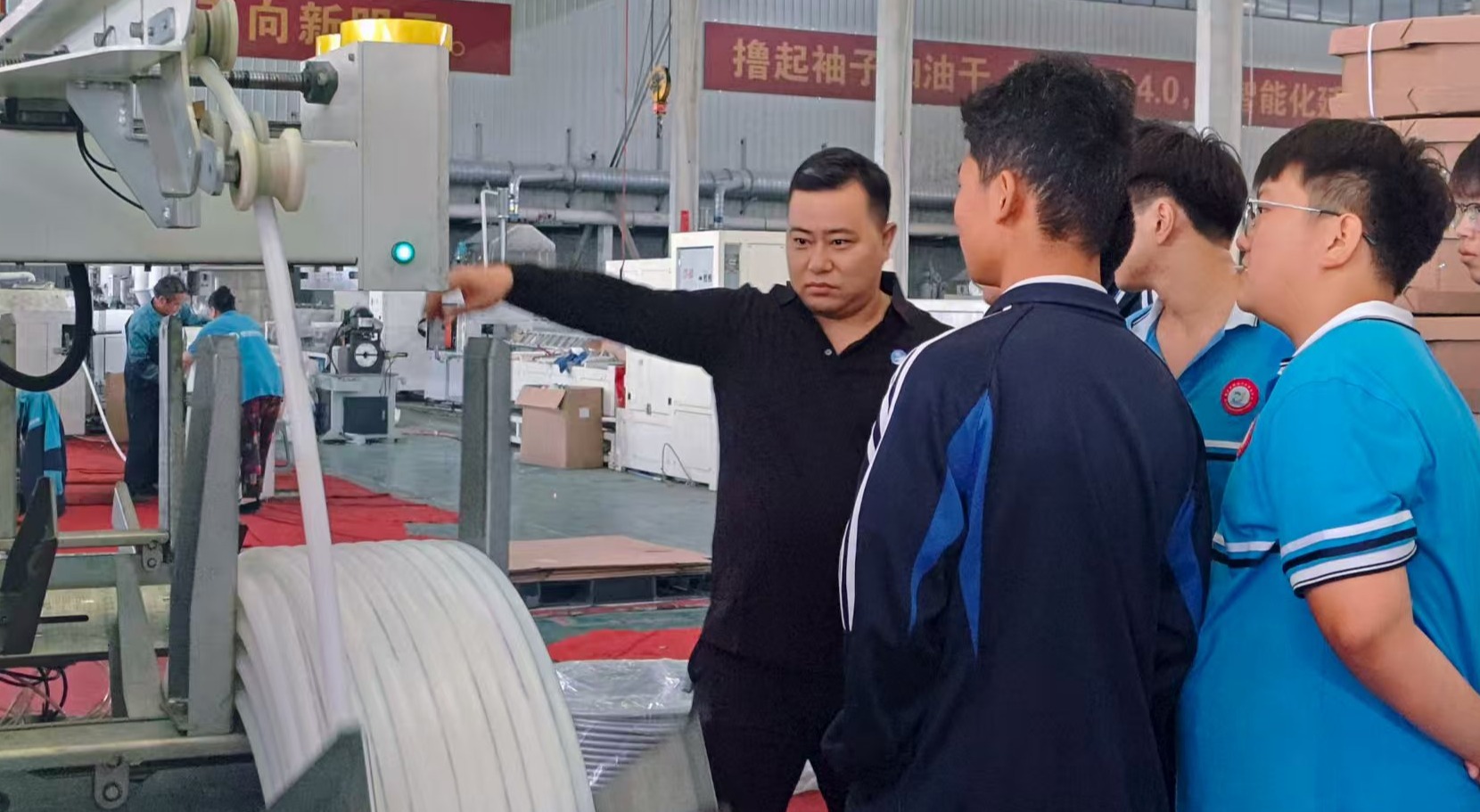全国科普月柏乡县系列活动之企业开放日活动