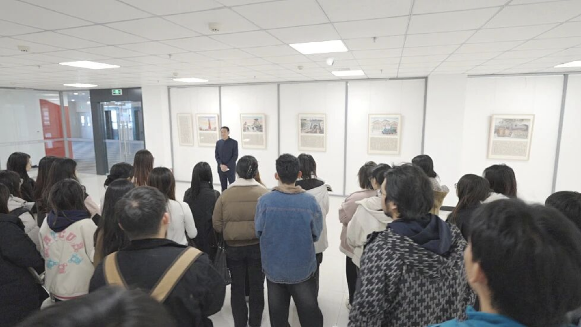 以“漫”为笔 以“真”为尺 | 唐山师范学院“远东漫画展”暨现场交流活动小记
