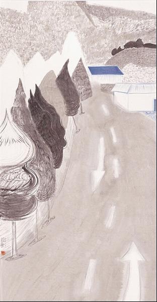 若即若离—蒋非然作品展开幕