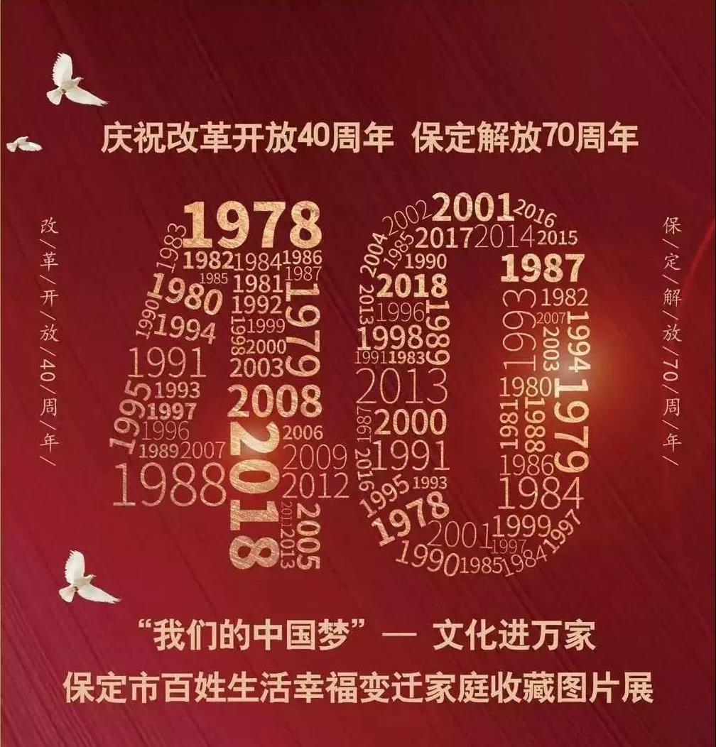 保定市百姓生活幸福变迁家庭收藏图片展今日开幕